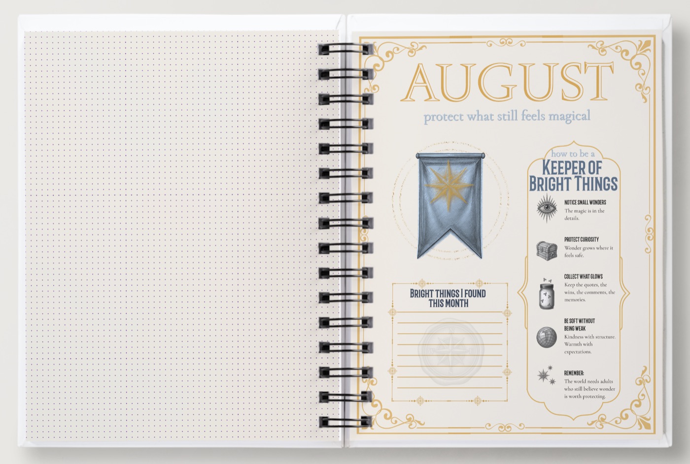 August inspiration spread