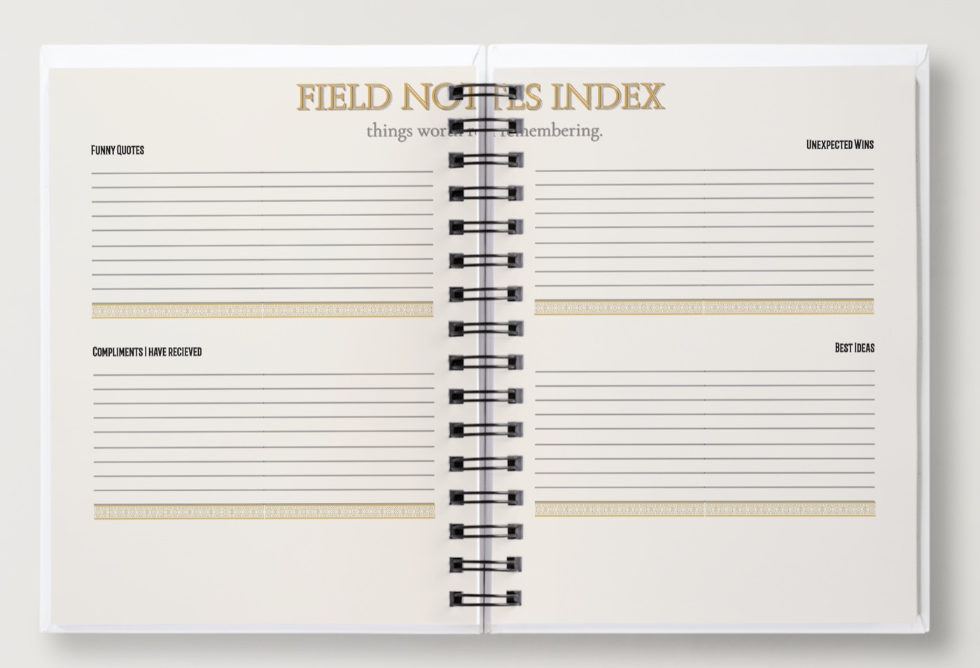 Notes page